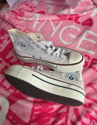 Victoria Zapatilla Bota Blanca Talla 37