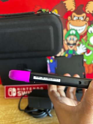 Nintendo Switch Morado y Amarillo + mario party