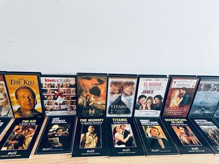 Pack 23 Películas VHS (V.O subtítulos en ingles)