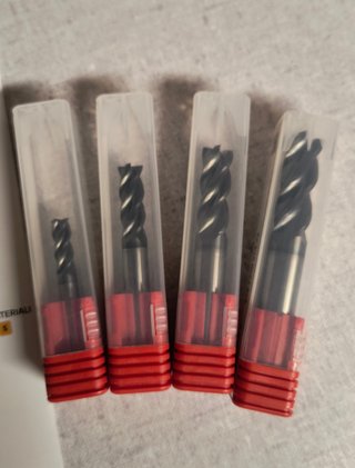 Kit frese HPMT metallo duro 6-8-10-12mm