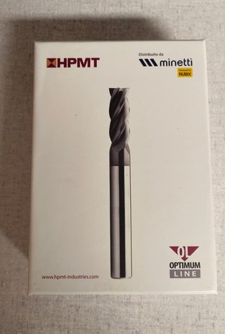 Kit frese HPMT metallo duro 6-8-10-12mm