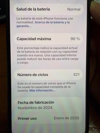 Apple iPhone 16 Pro Max 256Gb Blanco