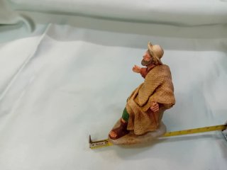 Figura Belén pastor adorando