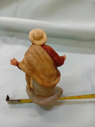 Figura Belén pastor adorando