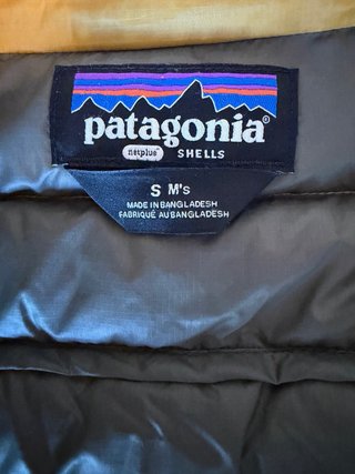 Chaqueta Patagonia Men's Down Sweater Gold Talla S