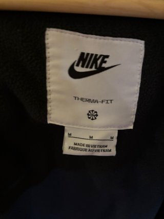 Anorak Nike Hombre Talla M Negro