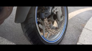 Moto ITV pegatina 28 Cantabria