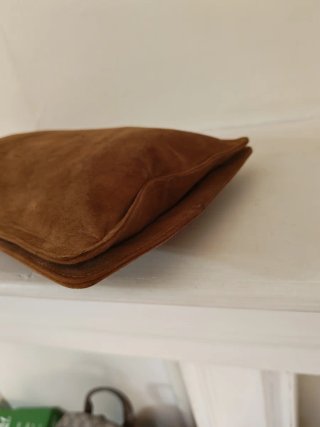 Borsa vintage camoscio marrone