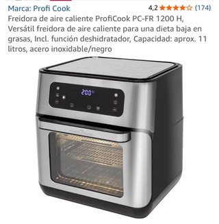Horno Airfryer Digital 200°C