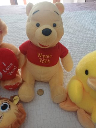 Set 6 peluche gialli