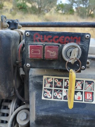 Generador Diesel Ruggini 150 con Toma de Fuerza