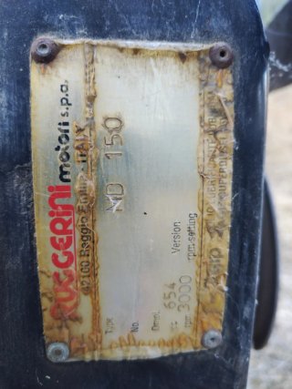 Generador Diesel Ruggini 150 con Toma de Fuerza