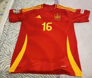 Camiseta España Adidas Talla XL, Rodri 16