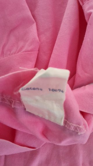 Vestaglietta cotone 100% con ricamo