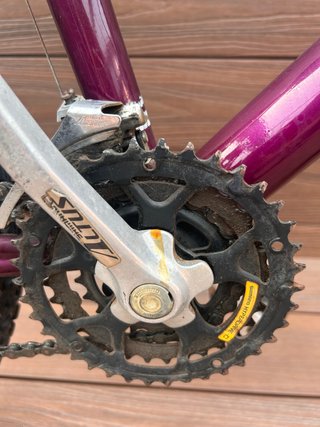 Bicicleta MTB Morada