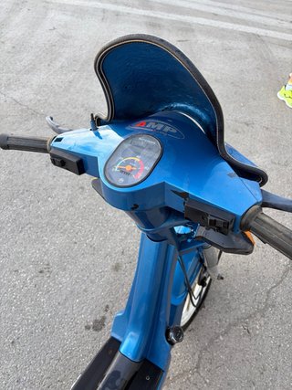 Vespino Vespa Azul y Blanco