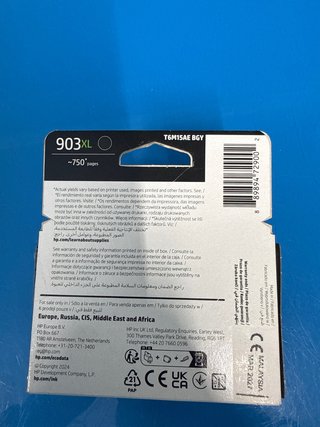 Tinteiro HP 903XL Preto