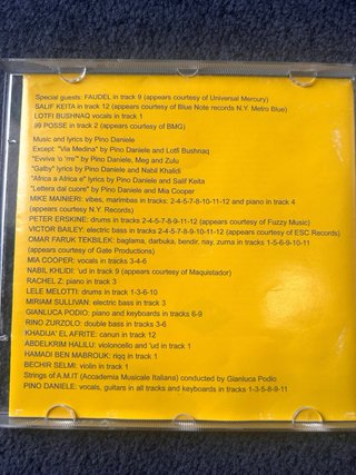 CD Pino Daniele - Medina