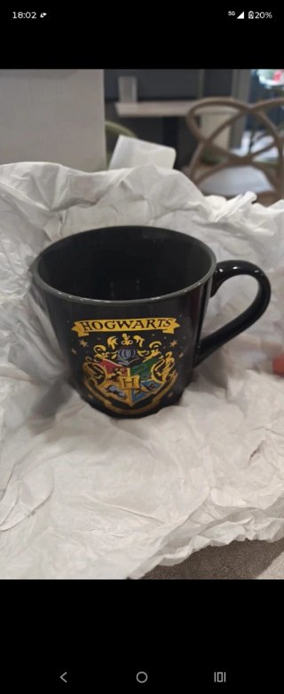 Tazza Ceramica Harry Potter Hogwarts 444ml