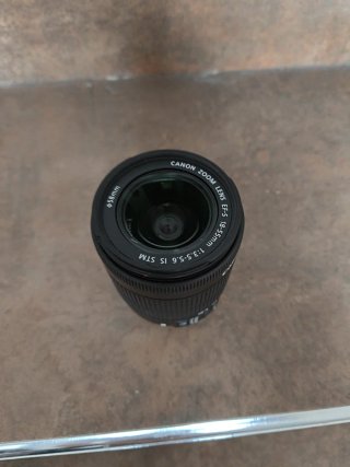 Canon EFS 18-55mm Objetivo