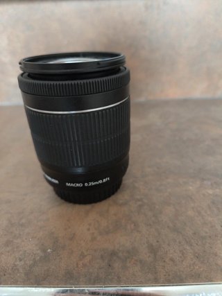 Canon EFS 18-55mm Objetivo
