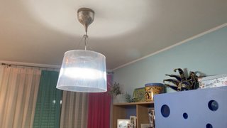 Lámpara colgante moderna de metaquilato