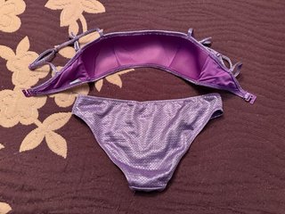 Bikini Calzedonia Lila Brillo 10-12