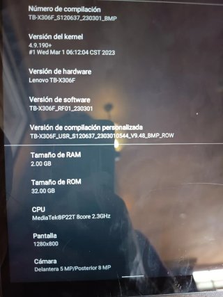 Lenovo Tab M10 HD Negra/Azul