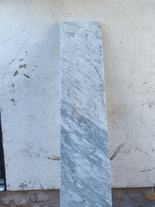 Encimera de mármol larga