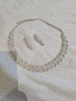 Conjunto de Joyas Plateadas