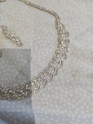 Conjunto de Joyas Plateadas