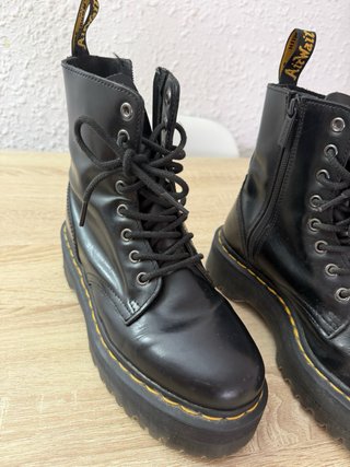Botas Dr. Martens Jadon Piel Mujer Negras