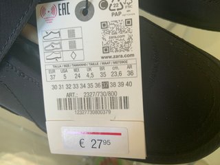 Bailarinas Zara Talla 37