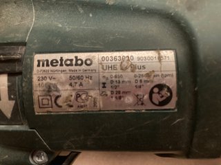 Taladro percutor Metabo UHE 28 Plus