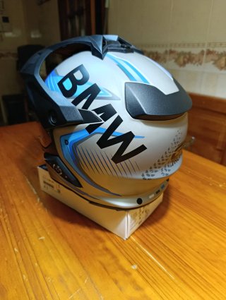 Casco BMW GS Trophy Negro/Azul