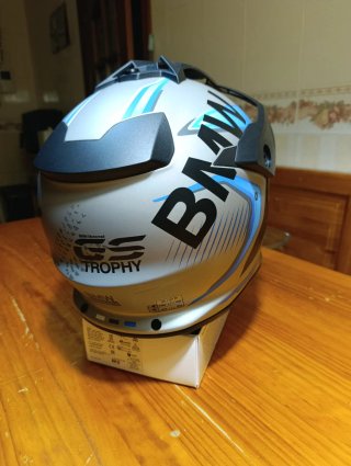 Casco BMW GS Trophy Negro/Azul