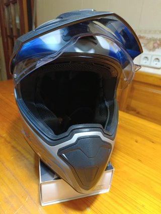 Casco BMW GS Trophy Negro/Azul