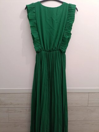 Vestido FEVERSAVE Verde Esmeralda (Tamanho Único)