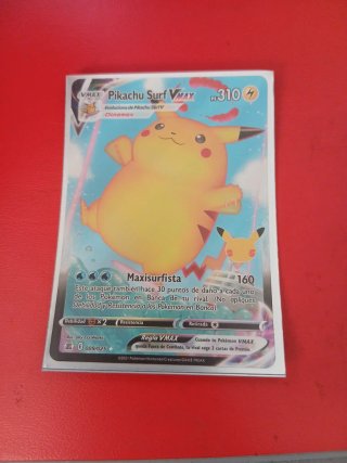 Pikachu Surf VMAX 310 HP Carta Pokémon