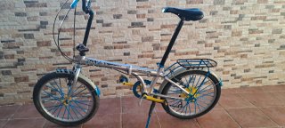 Bicicleta Plegable Aluminio 20