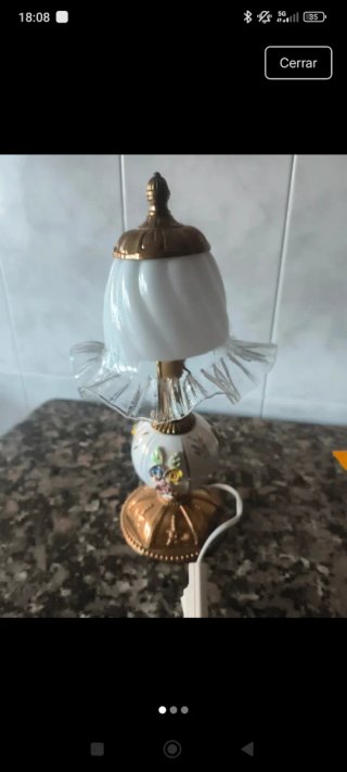 Lámpara de mesa decorativa