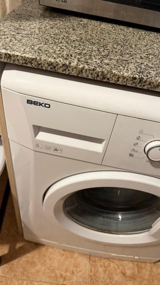 Lavadora Beko 6kg 1200rpm A++