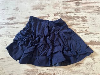 Falda Zara azul vintage