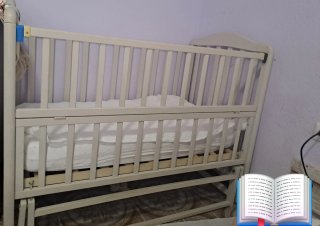 Cuna de bebé de madera (venta urgente)