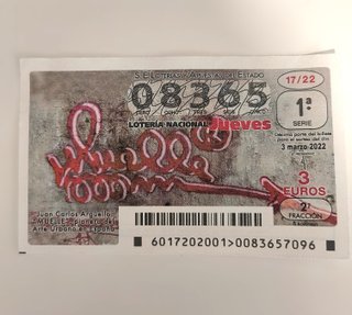 Décimo Lotería Nacional Jueves 3 Marzo 2022