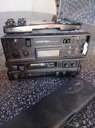 Lote radios antiguas cassette coche