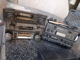 Lote radios antiguas cassette coche