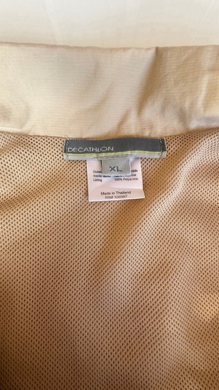 Cortavientos Decathlon Beige Talla XL