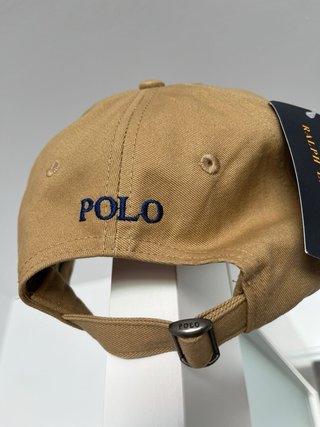 Gorra Polo Ralph Lauren Beige Nueva