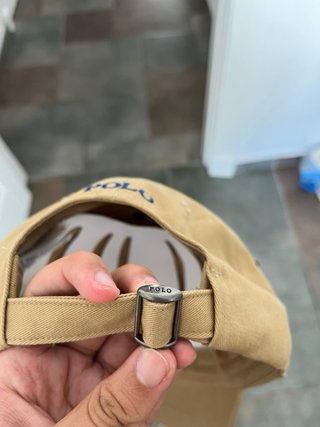 Gorra Polo Ralph Lauren Beige Nueva